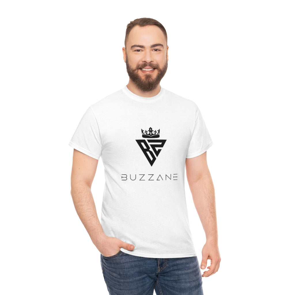 Buzzane Unisex Heavy Cotton Tee With Logo